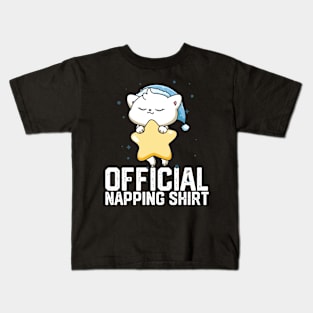 officiall napping shirt Kids T-Shirt